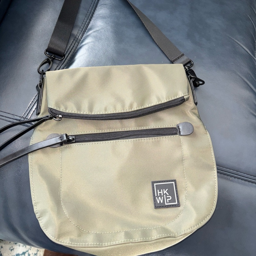 IHKWIP rfid saddlebag in green